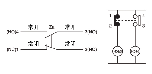 DTH-SD2耐高溫行程開關接點形式